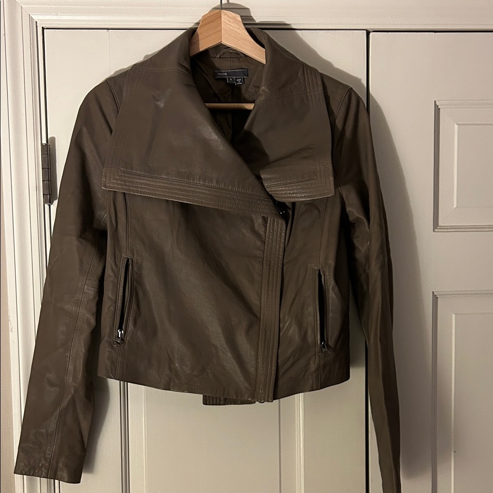 NWT Vince Leather Jacket